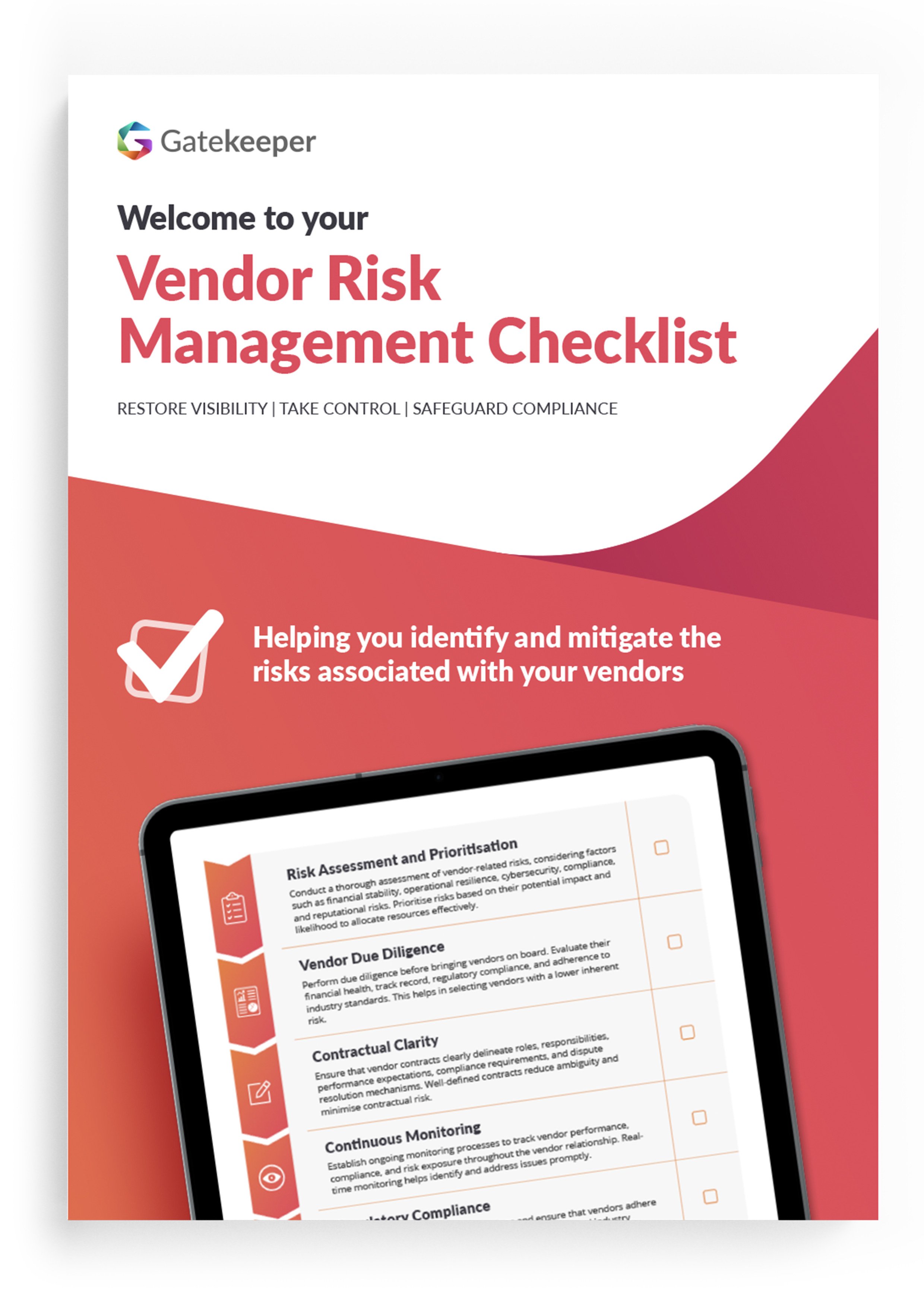 Preview image for Vendor Risk Management Checklist
